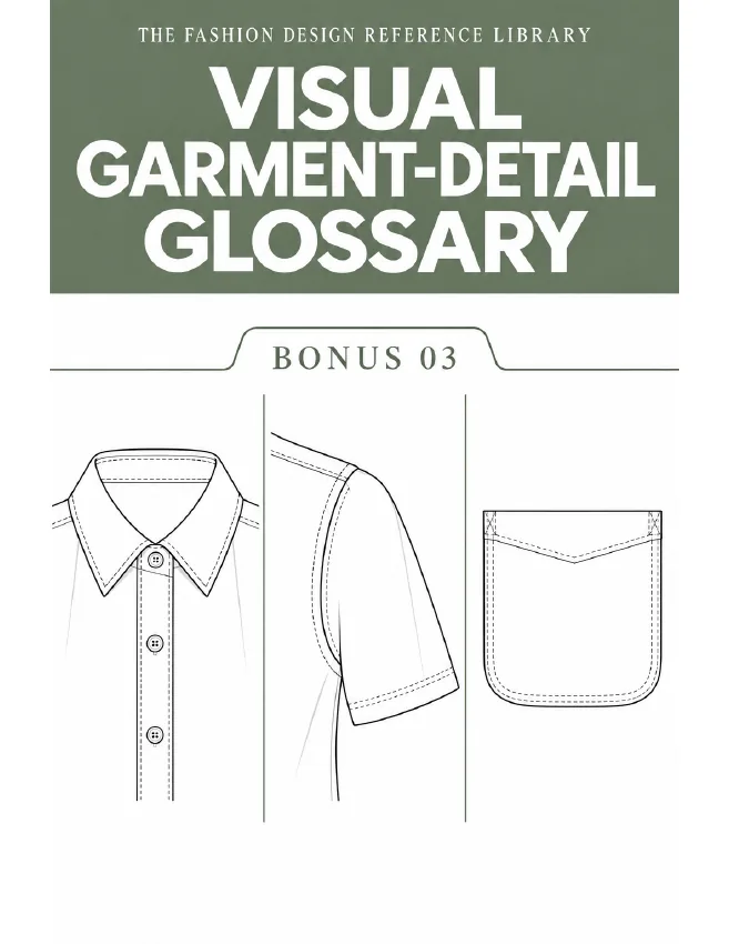 Visual garment-detail glossary